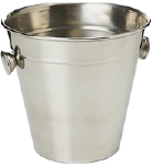 Ice buckets -small stainless steel