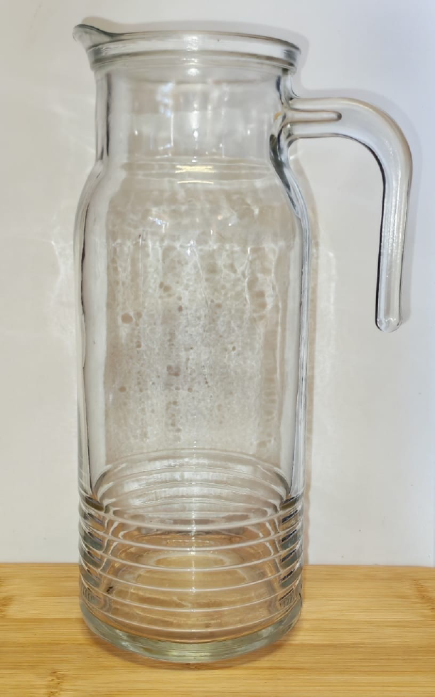 Ribbed water jugs