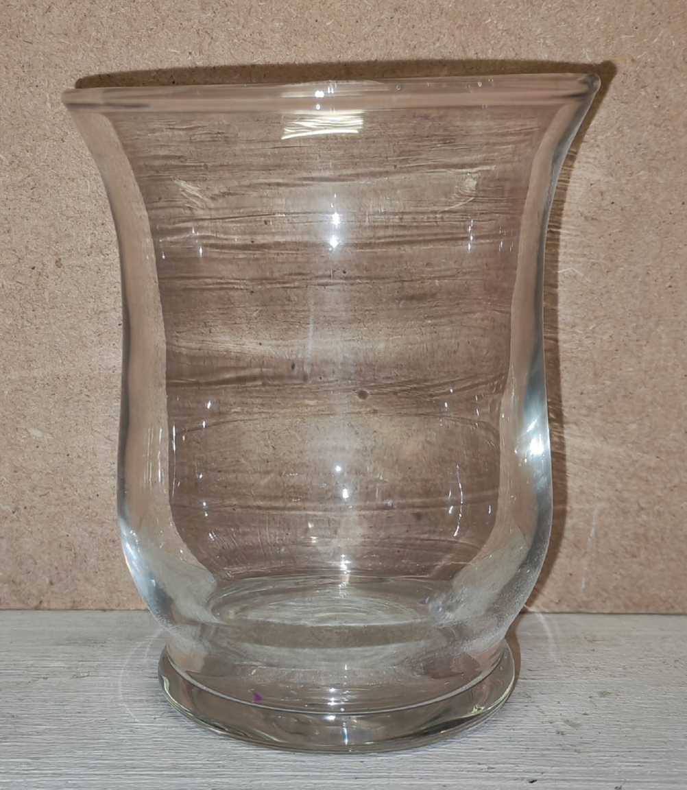 Clear tea light votive